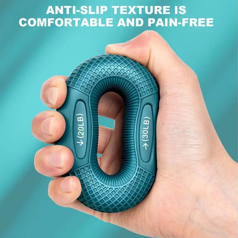 Anneau de préhension en Silicone pour les doigts, renforcement musculaire des mains, entraîneur de poignet et de doigts, exercice extenseur carpien, dispositif d'entraînement et de Fitness - Zone shopping