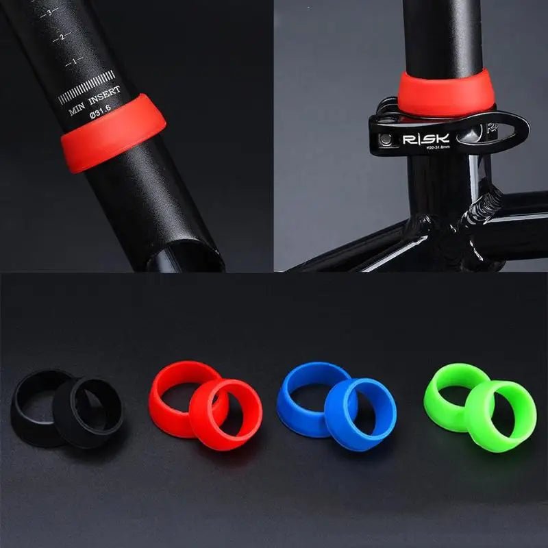 Anneau de tige de selle étanche pour vélo, housse anti - poussière - Zone shopping