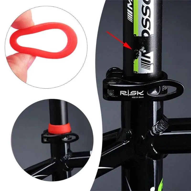 Anneau de tige de selle étanche pour vélo, housse anti - poussière - Zone shopping