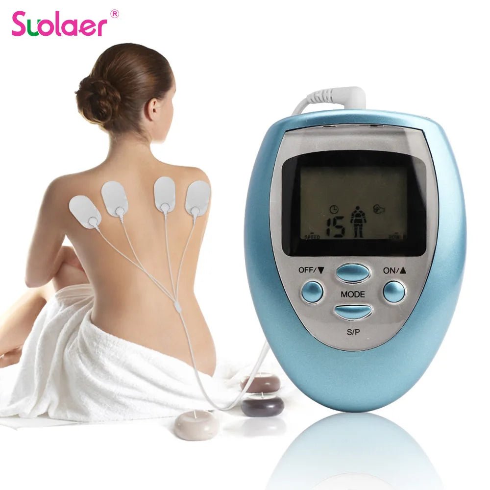 Appareil de massage EMS électrique, 8 modes, relaxation optimale - Zone shopping