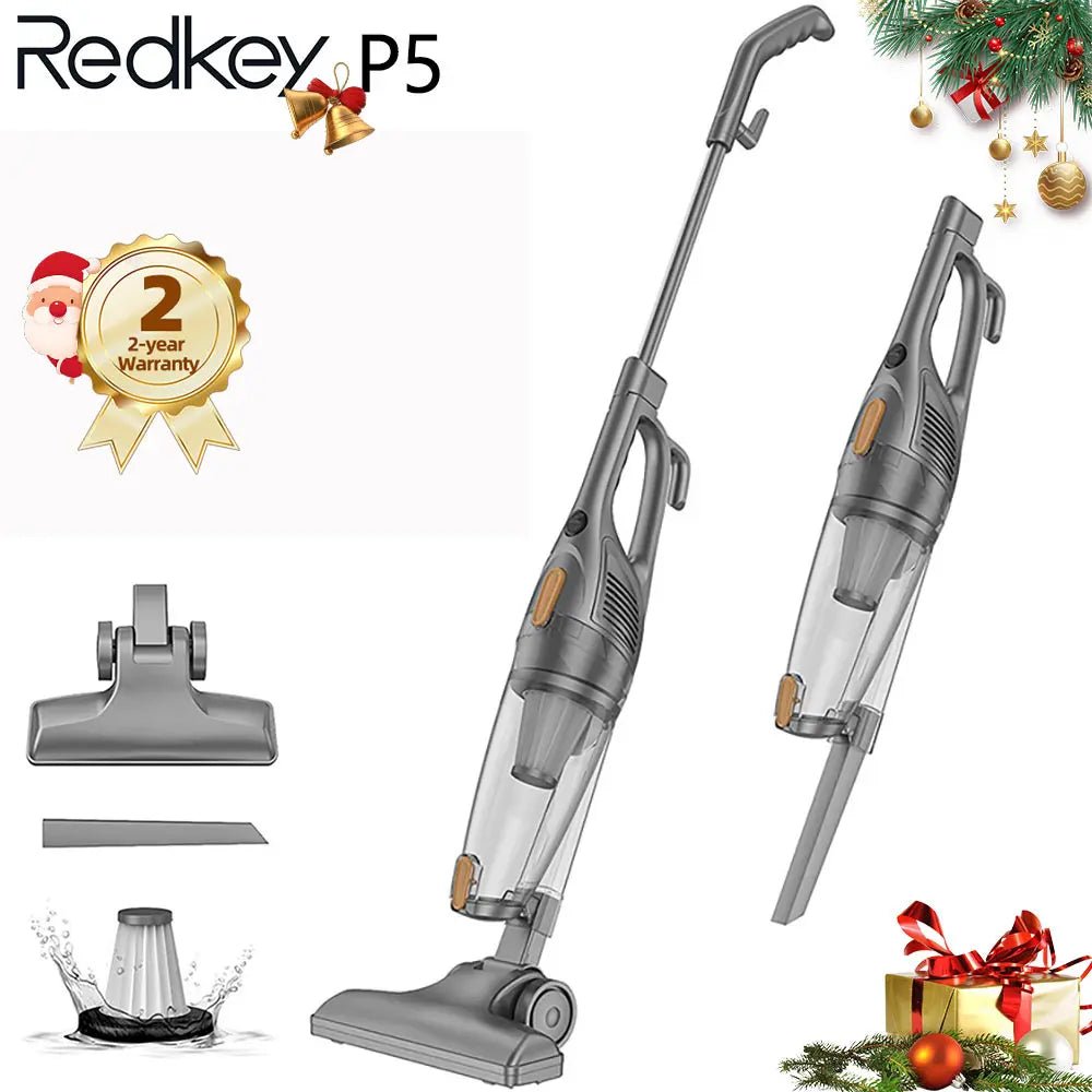 Aspirateur Redkey P5 2 en 1, filtre HEPA, 400W, 14kPa, 1,2L - Zone shopping
