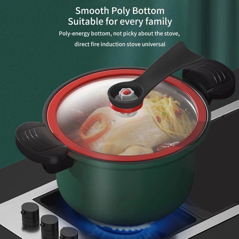 Autocuiseur antiadhésif 3,5L pour soupe, viande et riz - Zone shopping
