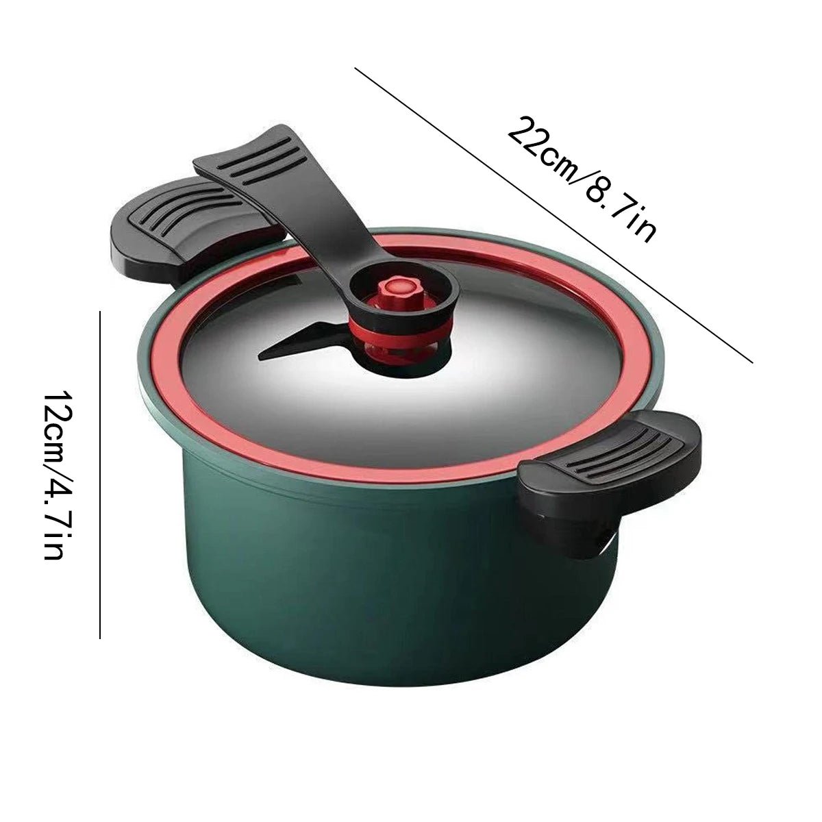 Autocuiseur antiadhésif 3,5L pour soupe, viande et riz - Zone shopping
