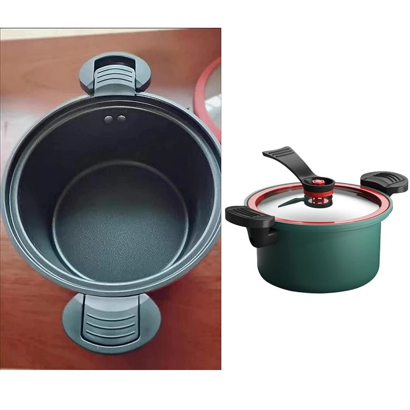 Autocuiseur antiadhésif 3,5L pour soupe, viande et riz - Zone shopping