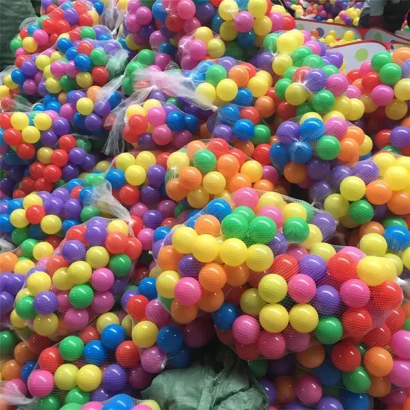 Balle Colorée Écologique pour Enfants - 100 Pièces de Plein Air - Zone shopping