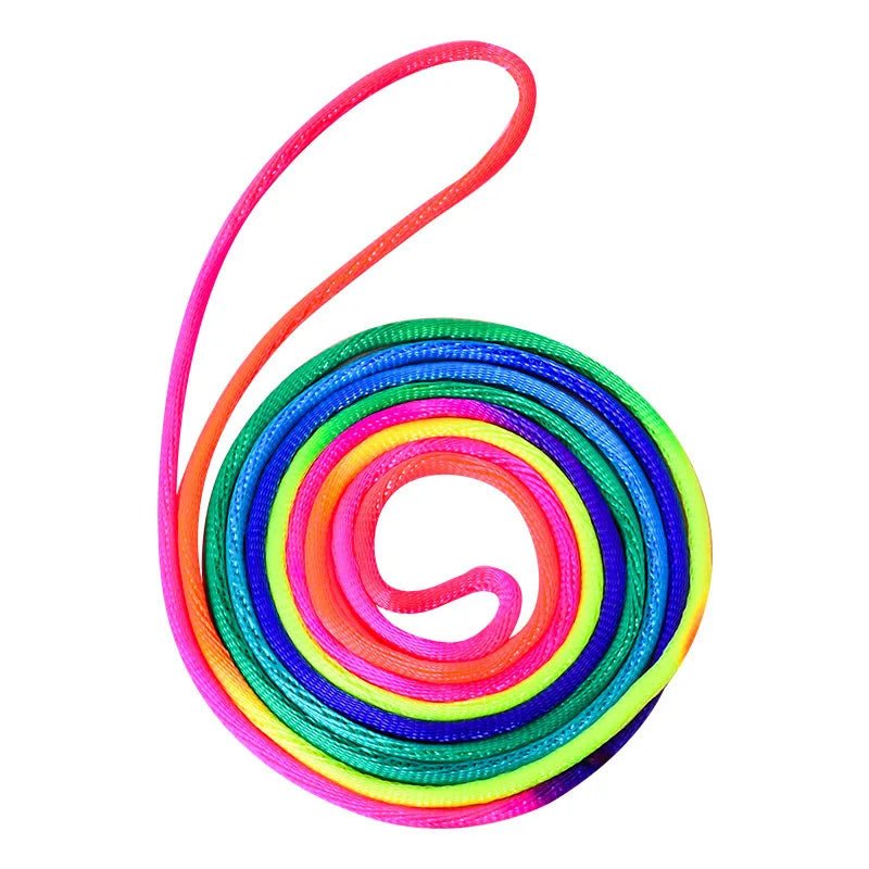 Bande de caoutchouc arc - en - ciel pour saut - Jouet extérieur enfant - Zone shopping