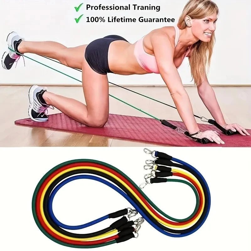 Bandes de résistance 100LBS - Corde élastique pour musculation portable - Zone shopping