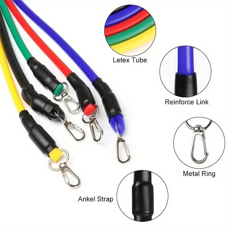 Bandes de résistance 100LBS - Corde élastique pour musculation portable - Zone shopping