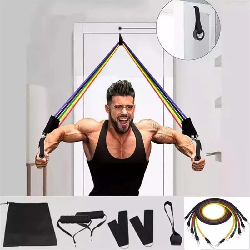 Bandes de résistance 100LBS - Corde élastique pour musculation portable - Zone shopping