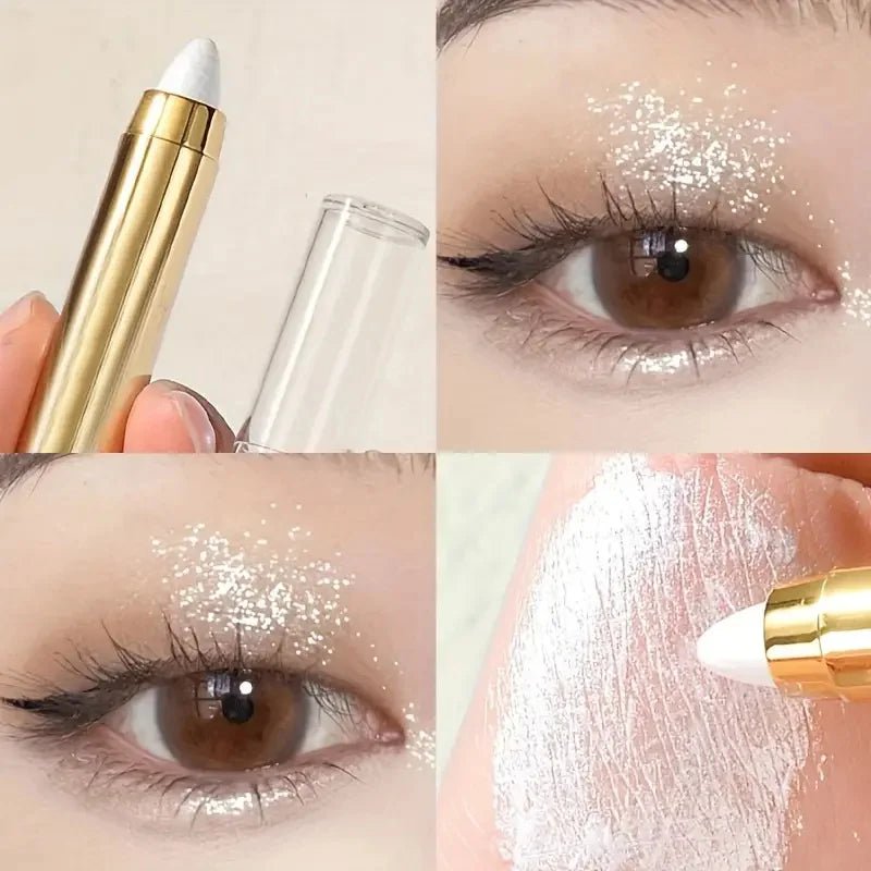 Bâton de fard à barrage double face, surligneur, stylo éclaircissant, paillettes nacrées, finition 256 - Zone shopping