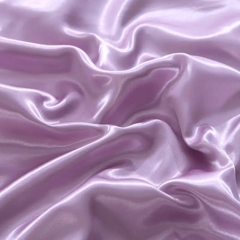 Bonenjoy – drap de lit pour l'été en tissu glacé, draps de dessus en Satin, drap plat lisse pour literie Double (sans taie d'oreiller), 1 pièce - Zone shopping