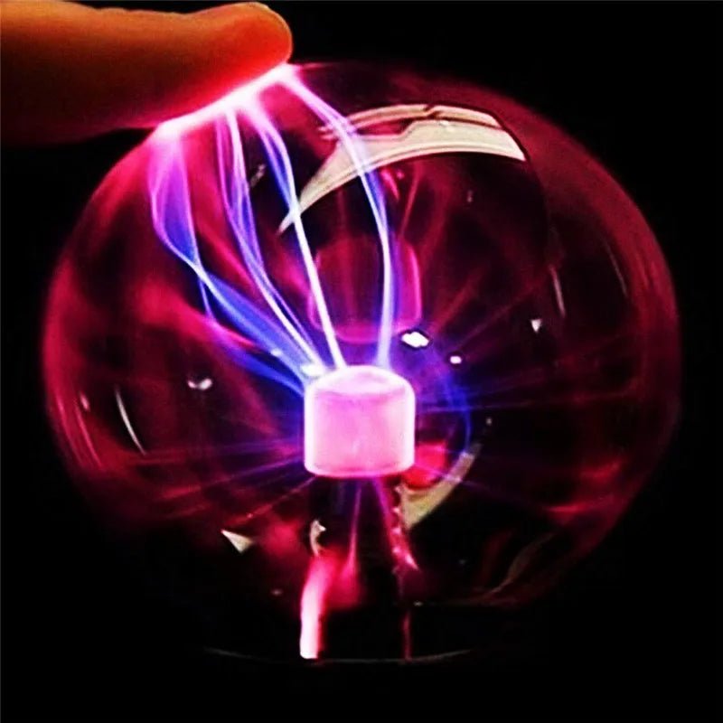 Boule Plasma tactile 3 LED - Veilleuse magique pour enfants Noël - Zone shopping
