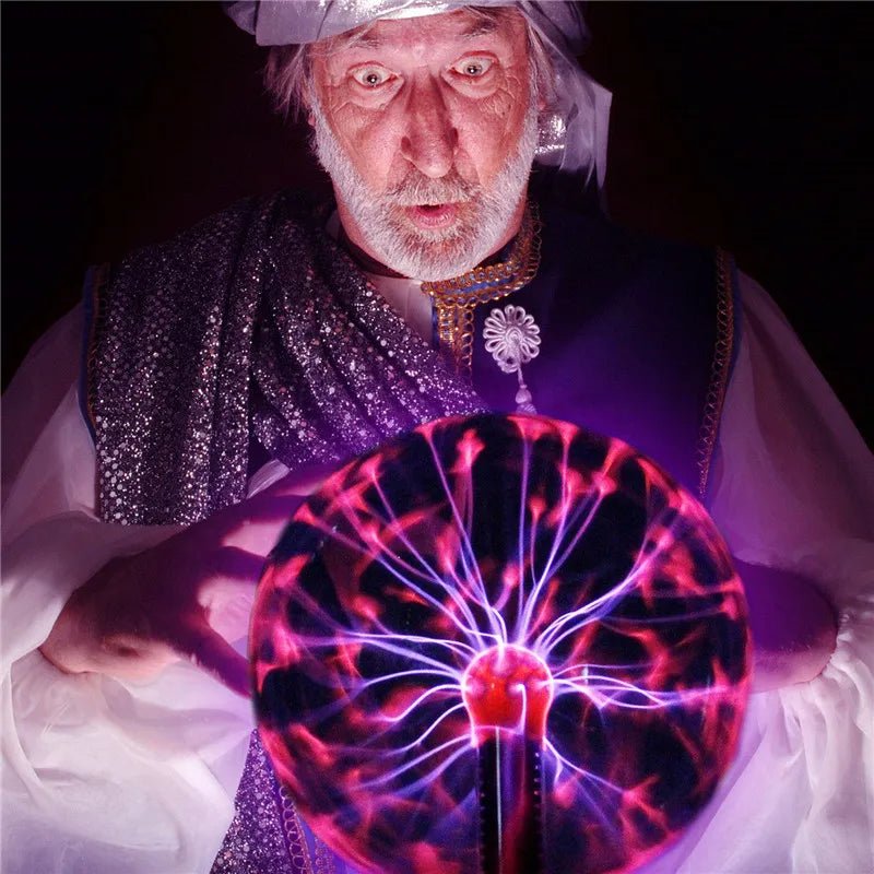 Boule Plasma tactile 3 LED - Veilleuse magique pour enfants Noël - Zone shopping