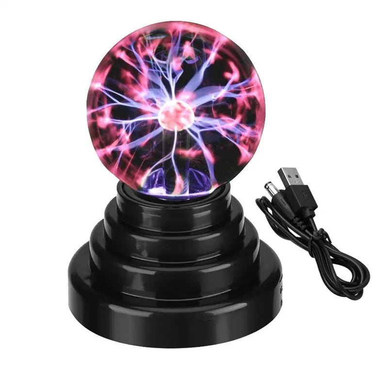 Boule Plasma tactile 3 LED - Veilleuse magique pour enfants Noël - Zone shopping