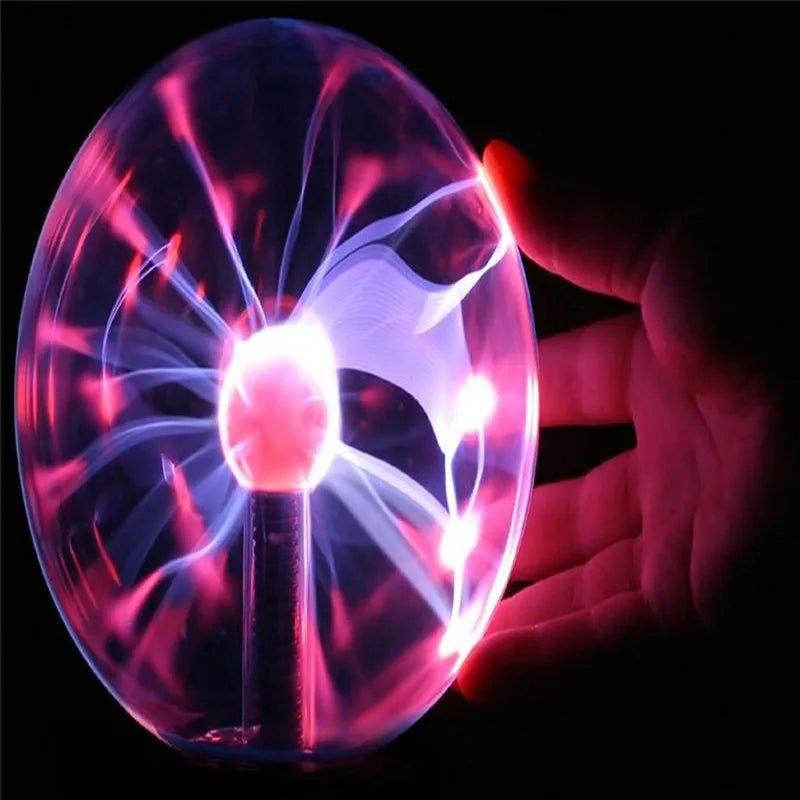 Boule Plasma tactile 3 LED - Veilleuse magique pour enfants Noël - Zone shopping