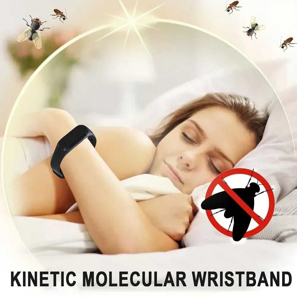 Bracelet anti - moustiques unisexe, ultrasonique et non chimique - Zone shopping