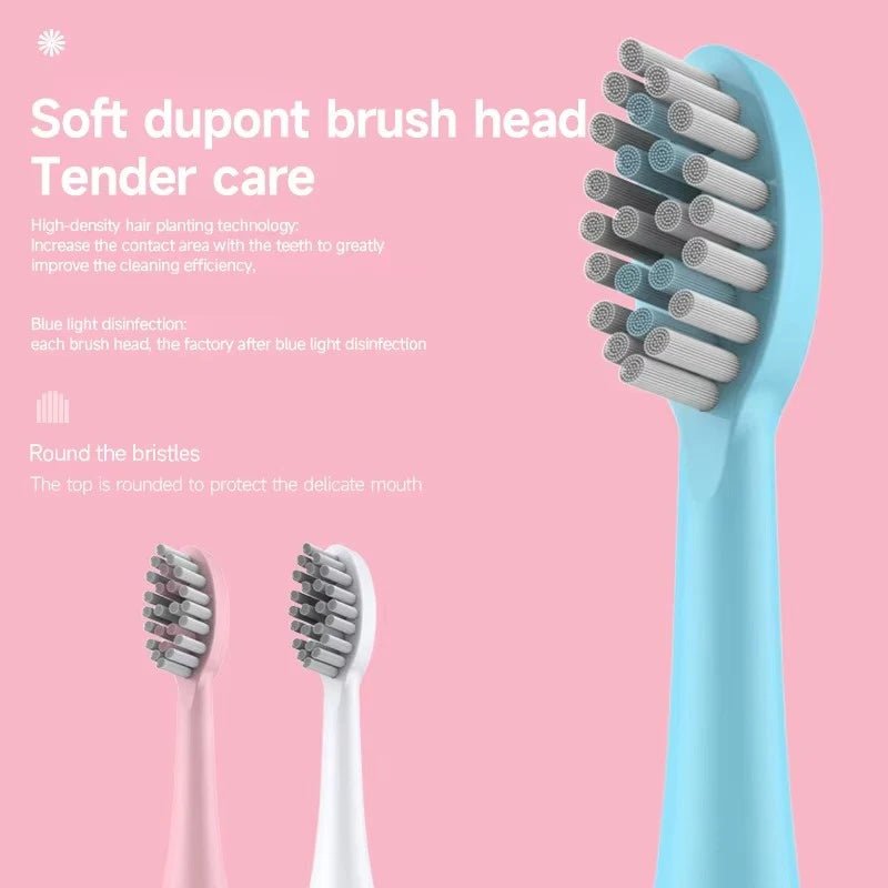 Brosse à dents électrique sonique étanche et lavable - Blanchiment - Zone shopping