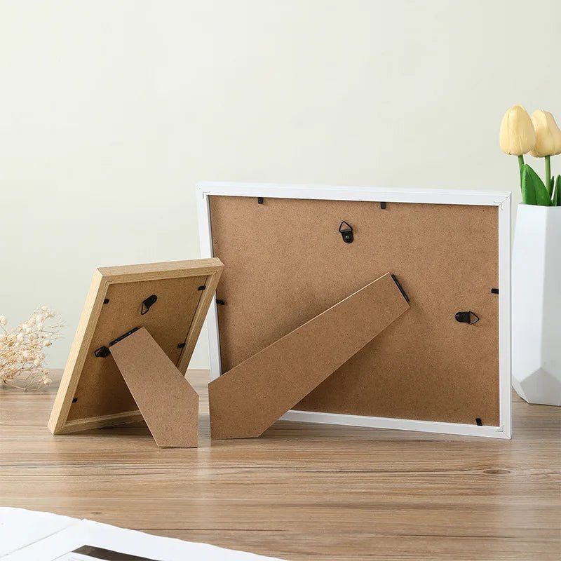 Cadre Photo en Bois 10x15, 15x20, 20x25 cm - Décor et Cadeau - Zone shopping