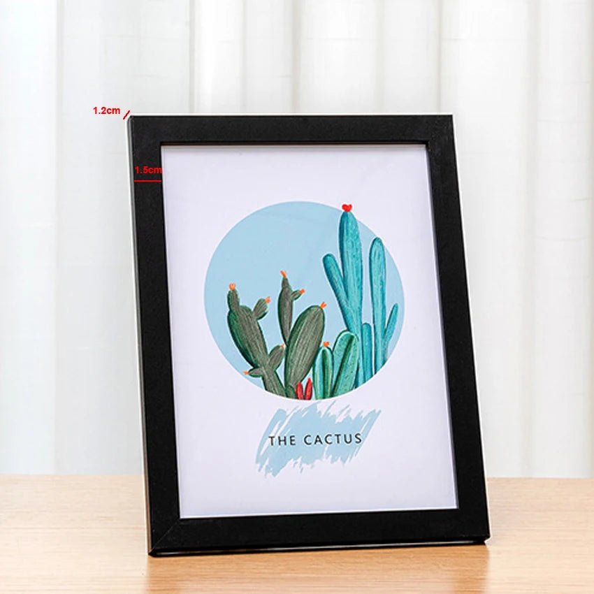 Cadre Photo en Bois 10x15, 15x20, 20x25 cm - Décor et Cadeau - Zone shopping