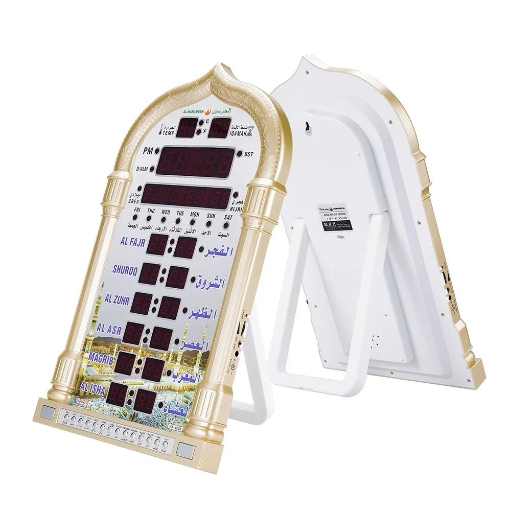 Calendrier Azan 12V, horloge prière musulmane avec télécommande - Zone shopping