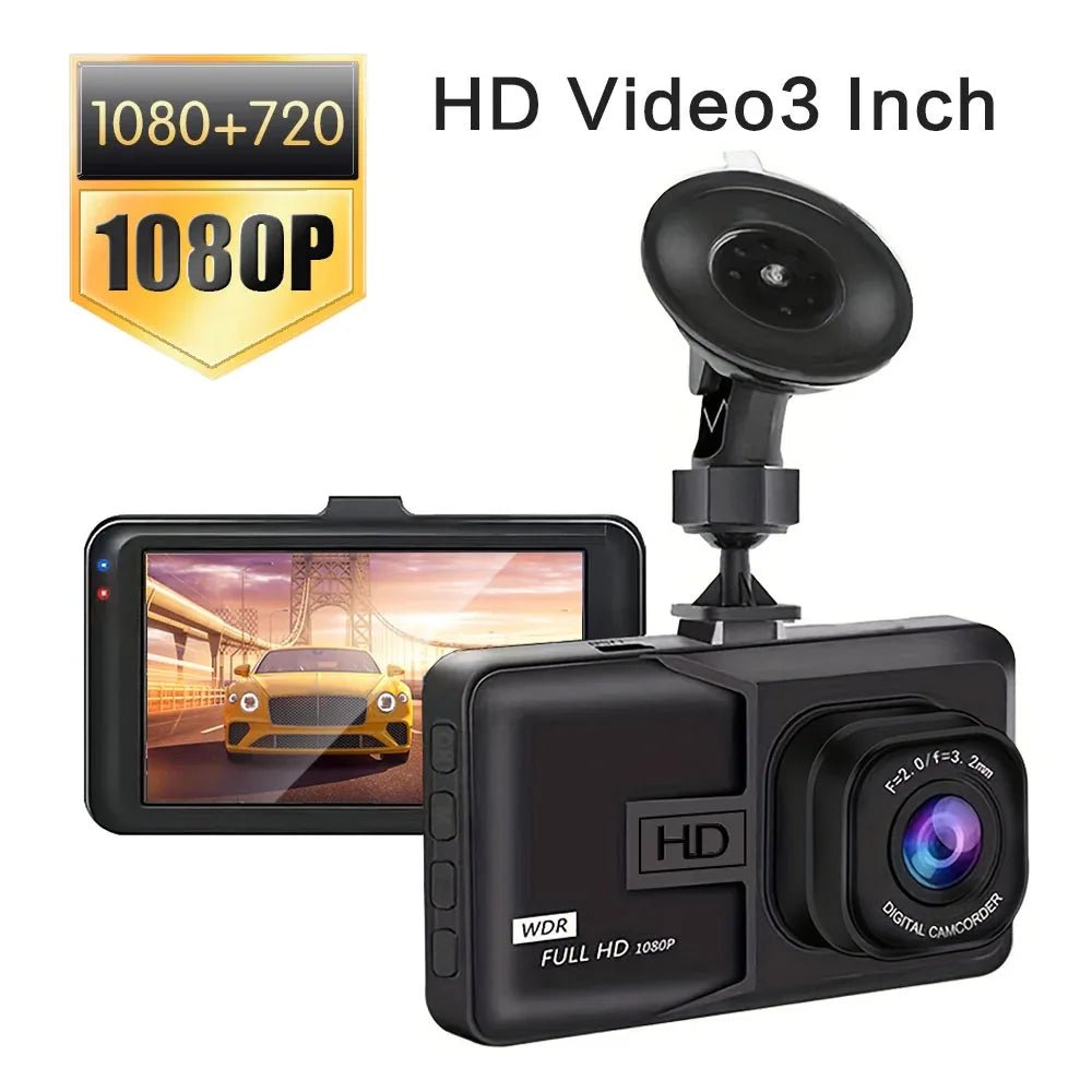Caméra de Tableau de Bord HD 1080P, Vision Nocturne, DVR Véhicule - Zone shopping