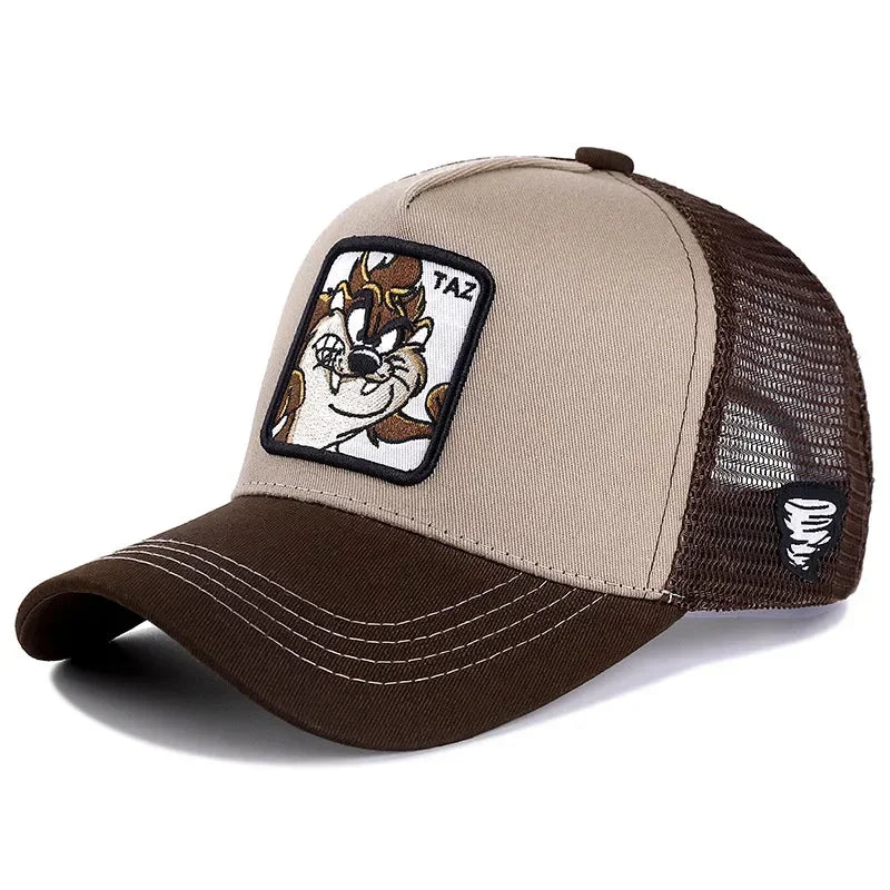 Casquette Baseball Coton Unisexe Hip Hop Cartoon - Zone shopping