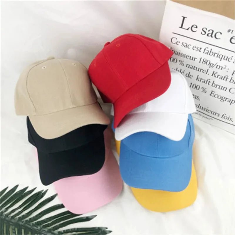 Casquette de Baseball en Coton pour Femmes et Hommes - Vintage Snapback - Zone shopping