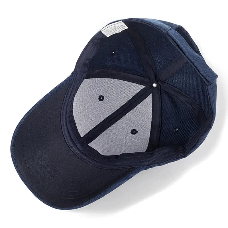 Casquette de Baseball en Coton pour Femmes et Hommes - Vintage Snapback - Zone shopping