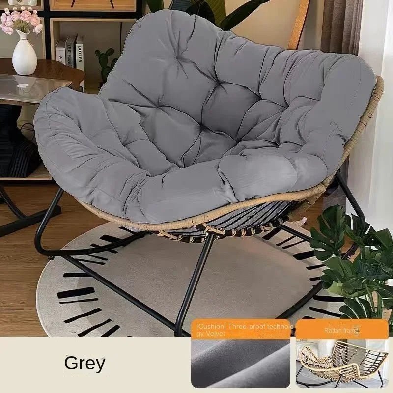 Chaise à bascule en rotin X&D - Nid d'oiseau pour balcon et loisirs - Zone shopping
