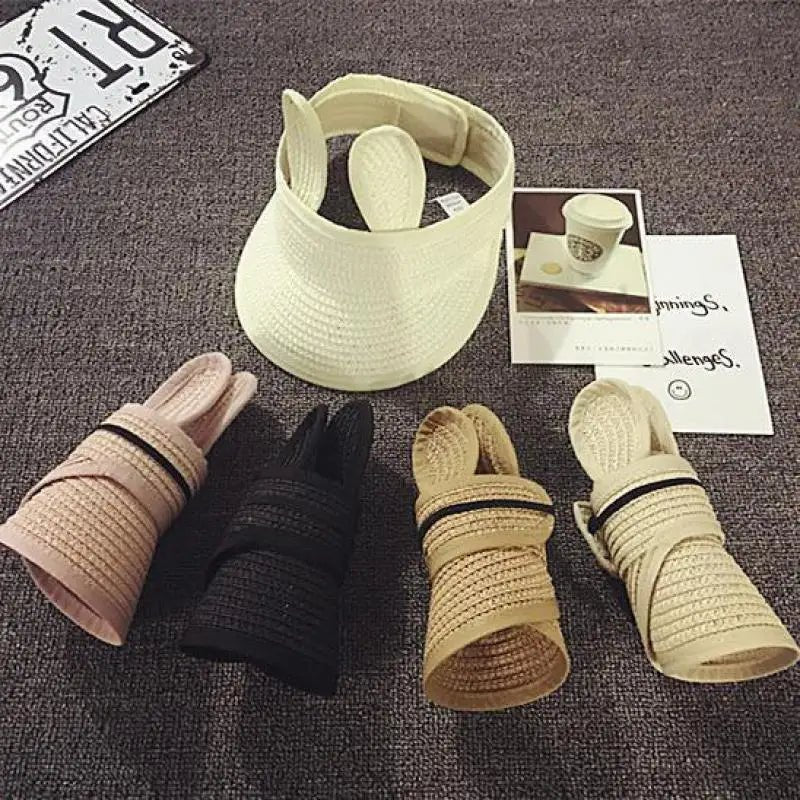 Chapeau de soleil disquette unisexe pour enfants - Protection été - Zone shopping