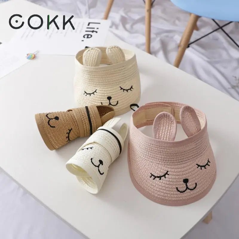 Chapeau de soleil disquette unisexe pour enfants - Protection été - Zone shopping