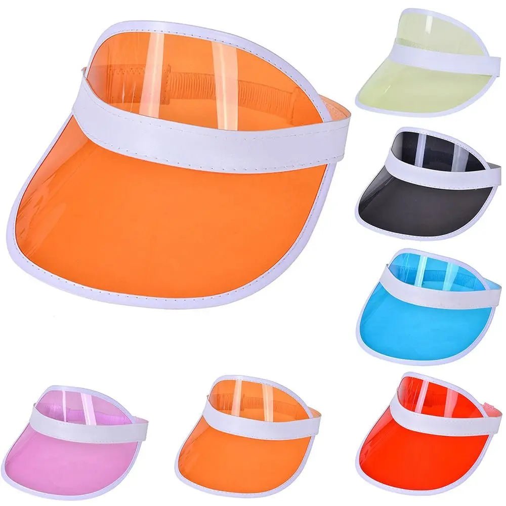 Chapeau haut - de - forme anti - UV été, visière transparente, sport - Zone shopping