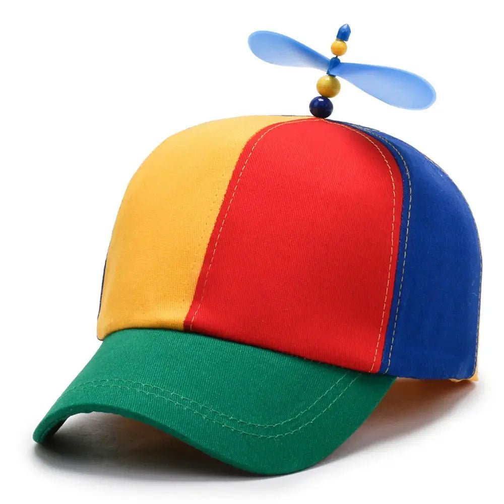 Chapeau hélicoptère amusant pour enfants et adultes - Aventure arc - en - ciel - Zone shopping