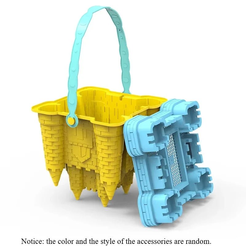 Château de plage en seau - Jouets de sable pour enfants été - Zone shopping