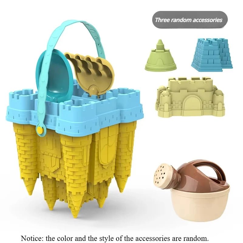 Château de plage en seau - Jouets de sable pour enfants été - Zone shopping