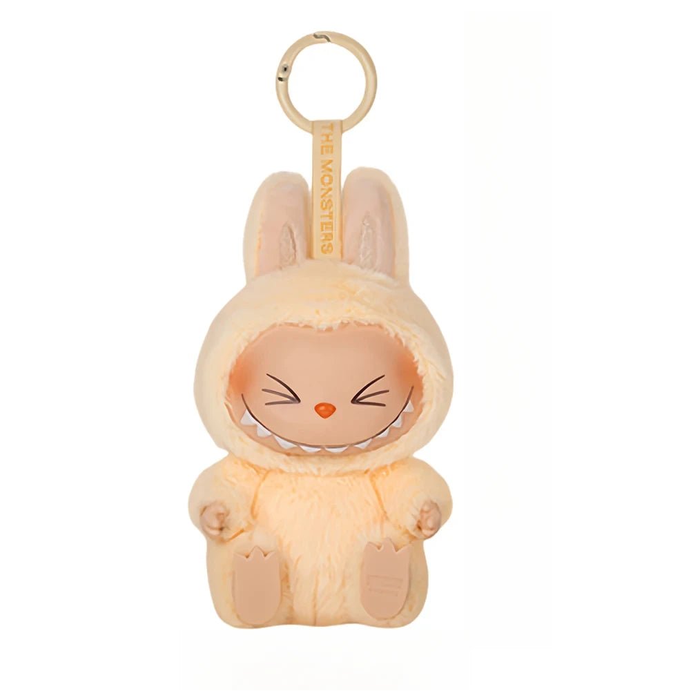Chaude 2 LABUBU Monstres Assis Vinyle Peluche Boîte Cadeau - Zone shopping