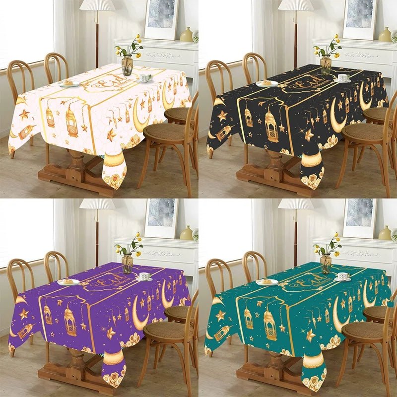 Chemin de table Eid Mubarak - Décoration Ramadan Kareem 2025 - Zone shopping