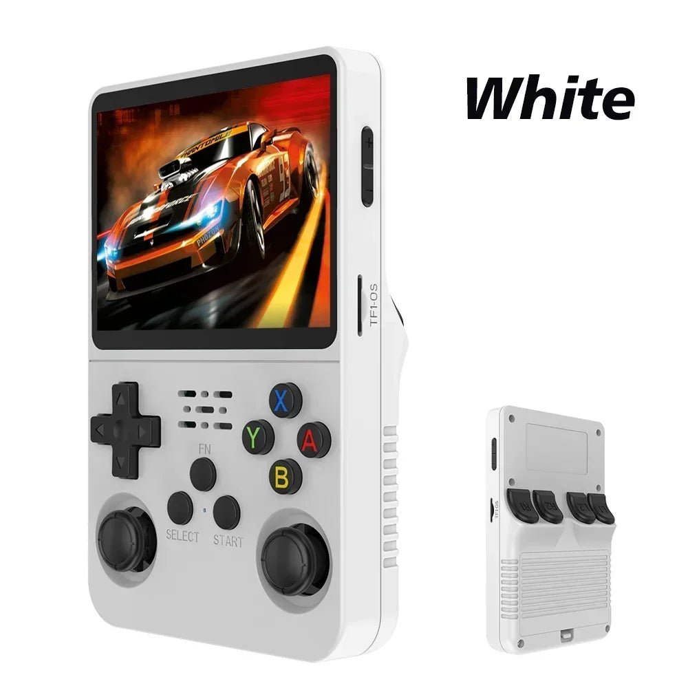 Console de jeu vidéo R36S Open Source, écran IPS 3.5, 128G jeux - Zone shopping