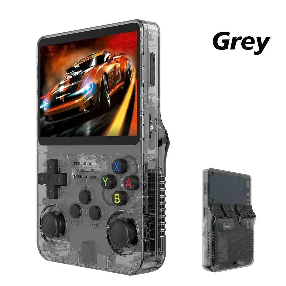 Console de jeu vidéo R36S Open Source, écran IPS 3.5, 128G jeux - Zone shopping