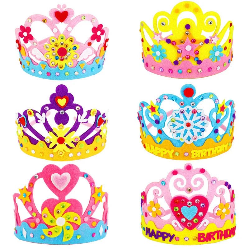 Couronne DIY pour enfants - Kit créatif de bricolage maternelle - Zone shopping