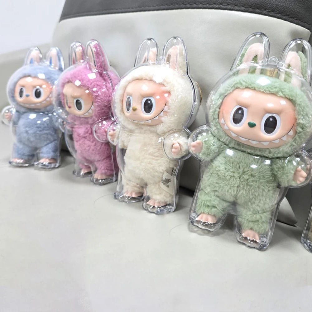 Couvercle Transparent Labubu pour Jouets Monstres et Poupées - Zone shopping