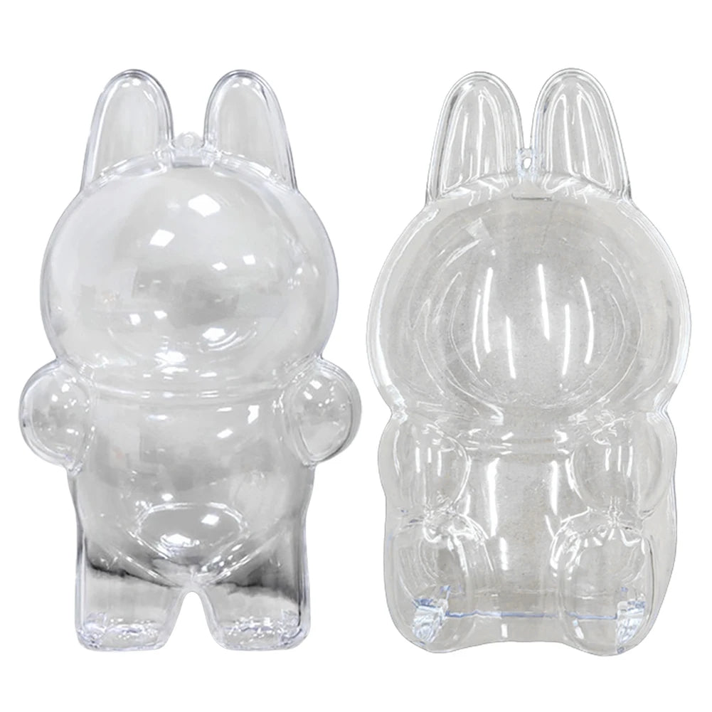 Couvercle Transparent Labubu pour Jouets Monstres et Poupées - Zone shopping