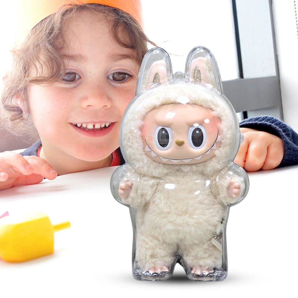Couvercle Transparent Labubu pour Jouets Monstres et Poupées - Zone shopping