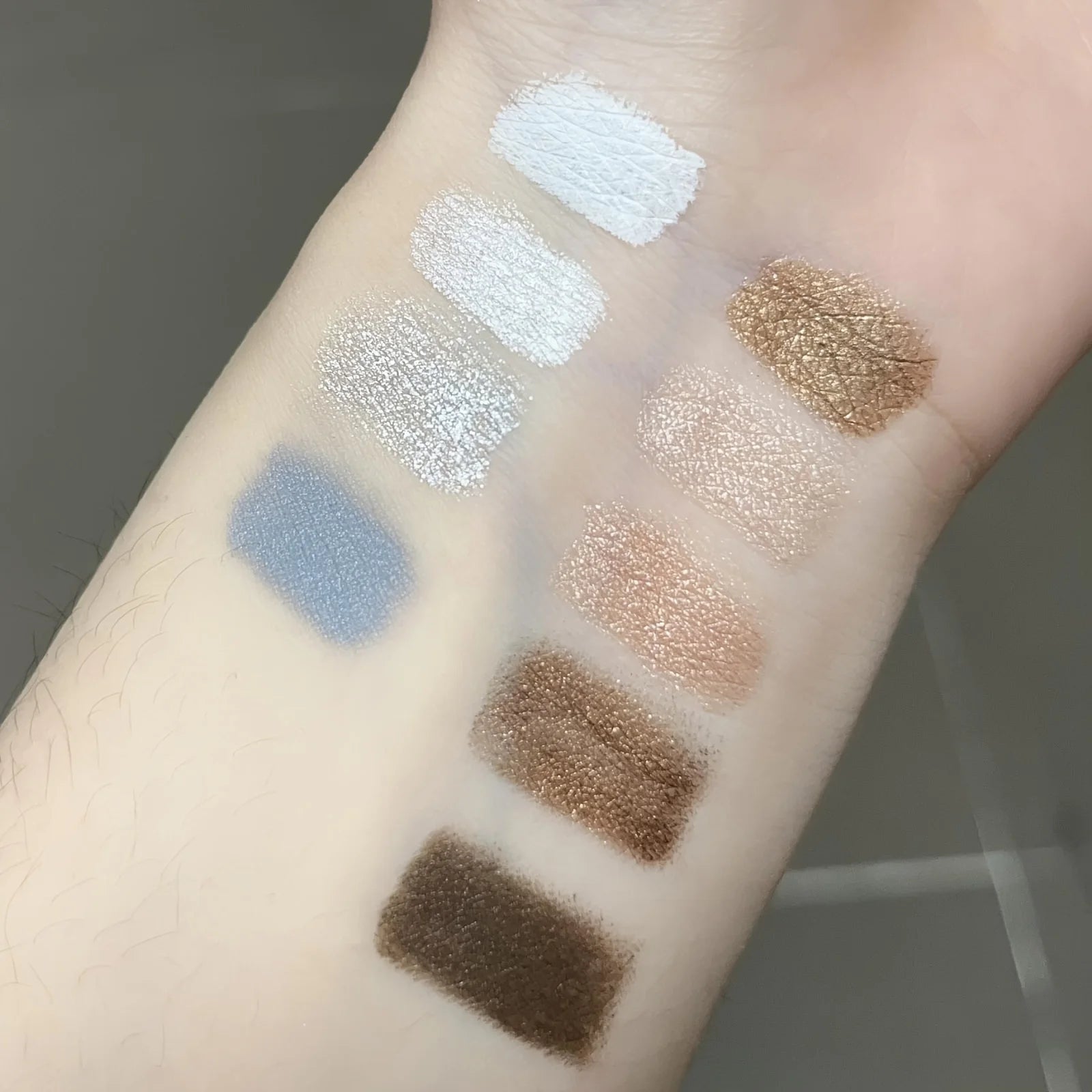 Crayon Eyeliner nacré, 6 couleurs, imperméable, longue durée, scintillant, nu, bâton d'ombre à paupières, outils de maquillage pour les yeux - Zone shopping