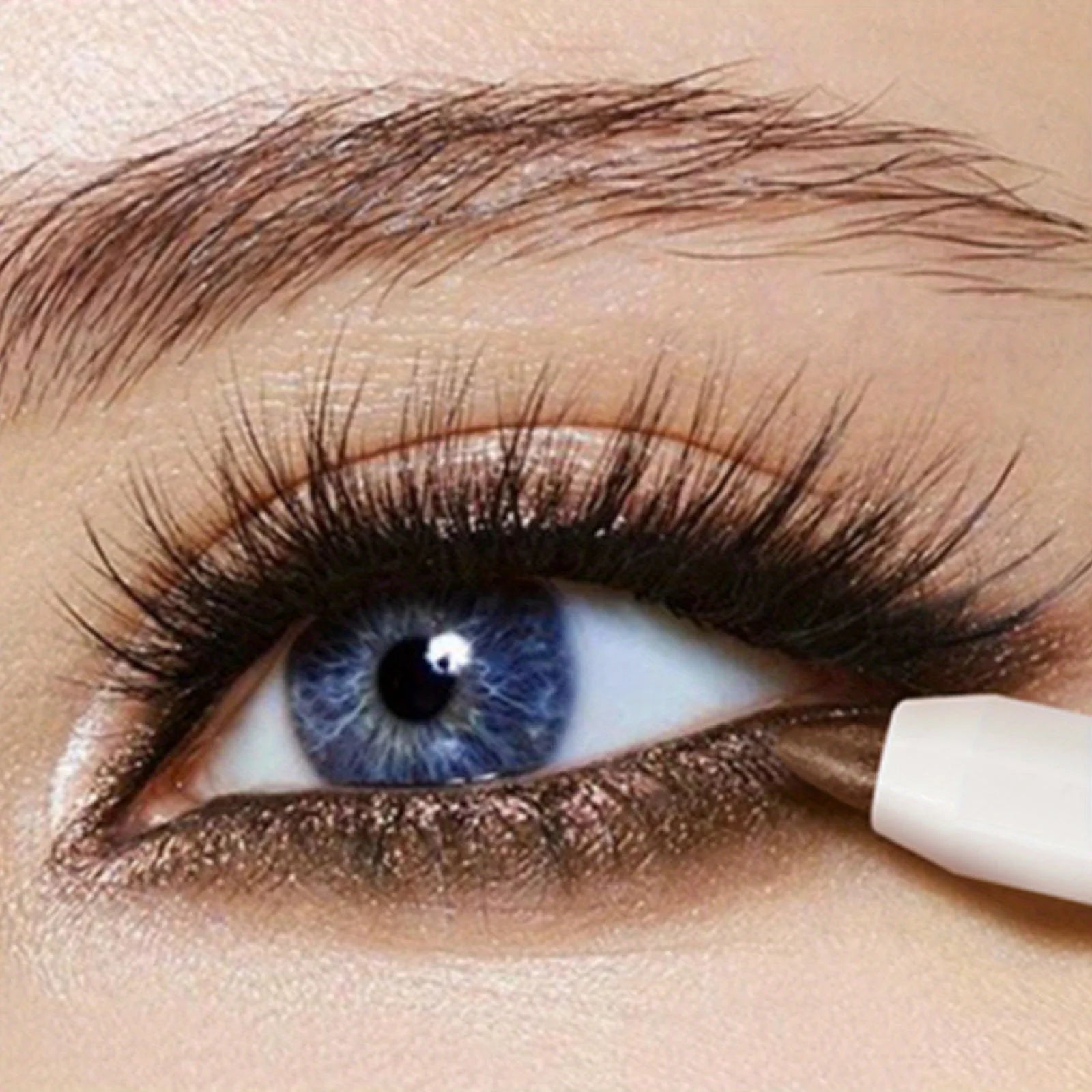 Crayon Eyeliner nacré, 6 couleurs, imperméable, longue durée, scintillant, nu, bâton d'ombre à paupières, outils de maquillage pour les yeux - Zone shopping