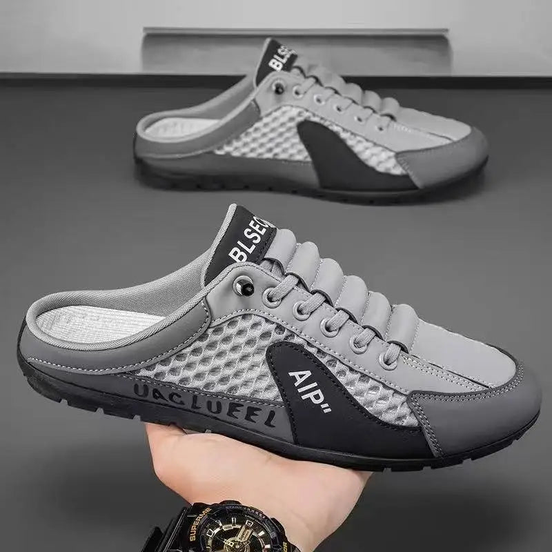 Demi - pantoufles d'été hommes tendance, légères et antidérapantes - Zone shopping