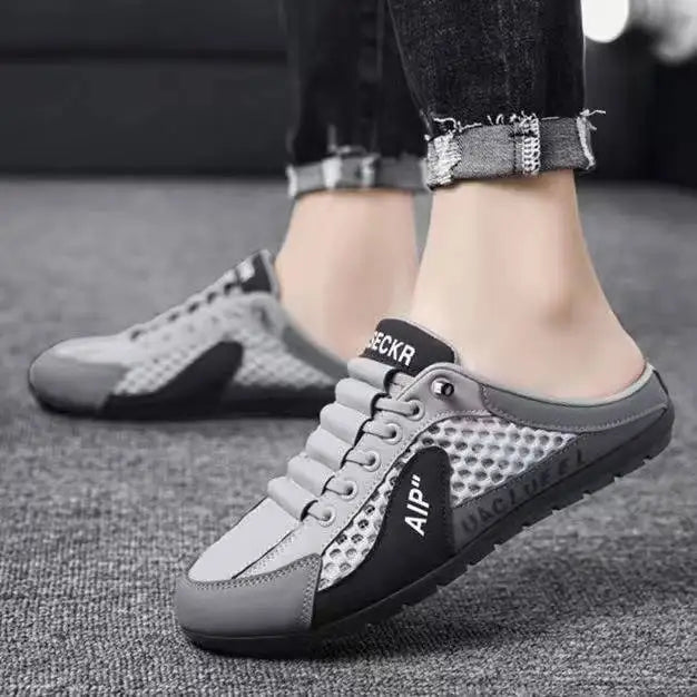 Demi - pantoufles d'été hommes tendance, légères et antidérapantes - Zone shopping