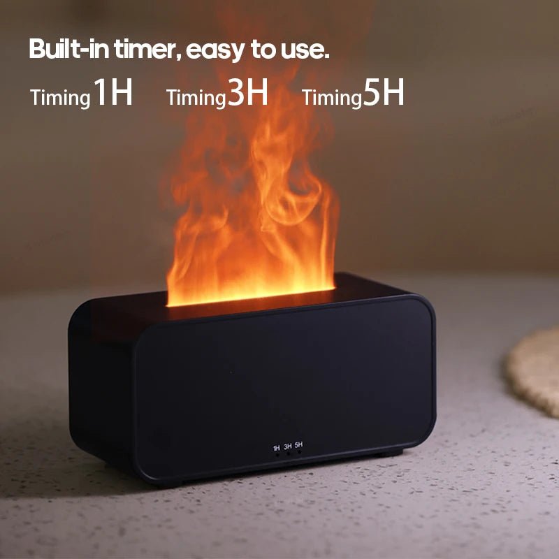 Diffuseur d'arômes à flamme LED, mini humidificateur, nouveau ! - Zone shopping