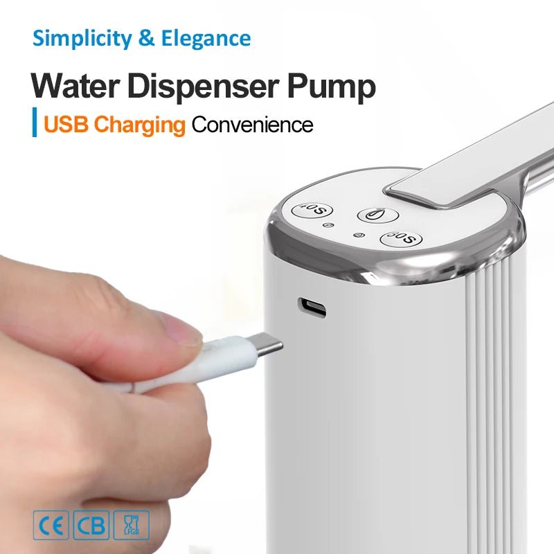 Distributeur d'eau automatique pliable, pompe électrique portable - Zone shopping