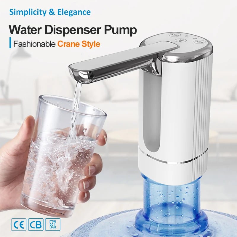 Distributeur d'eau automatique pliable, pompe électrique portable - Zone shopping